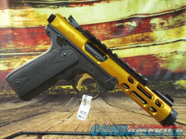 Ruger 22 Lr Mkiv 2245 Lite Gold 44 For Sale At 939043453 3993