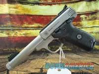 Smith & Wesson 22 LR Victory Stainless 5.5" Threaded New (10201) 