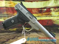 Smith & Wesson 22 LR Victory Stainless 5.5" Threaded New (10201) 