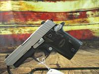 Sig Sauer 9MM P938 Blackwood Grips 3" New (938-9-BG-AMBI)