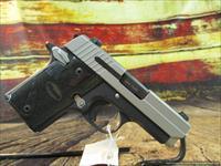 Sig Sauer 9MM P938 Blackwood Grips 3" New (938-9-BG-AMBI)