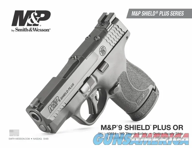 Smith & Wesson M&P9 Shield Plus 022188888669 Img-3
