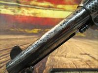 EMF/Pietta 1873 Single Action Great Western II 45 long colt 4.75" Light Engraved (HF45LLE434NMBW)