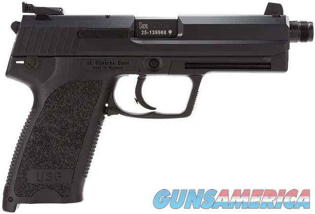 Heckler & Koch HK USP Tactical V1 DADA, 12+1, 45 ACP, 5.09" Threaded NEW