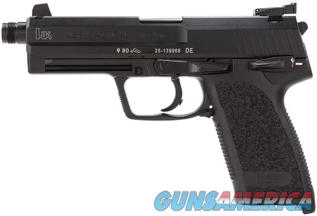 Heckler & Koch HK USP Tactical V1 DADA, 12+1, 45 ACP, 5.09" Threaded NEW