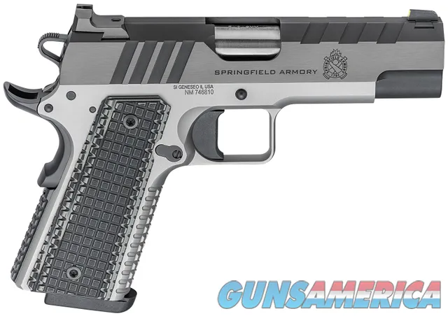 Springfield Armory 1911 Emissary 9MM G10 Grip 4.25" New (PX9217L)
