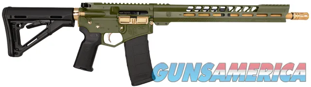 Diamondback Diamondback DB15 Gold/Green Cerakote AR-15 New 223/5.56 (DB175AK801)