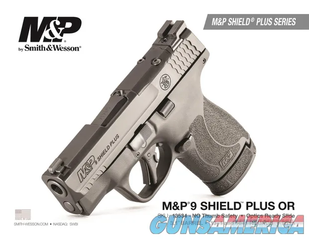 Smith & Wesson M&P9 Shield Plus 022188885149 Img-2