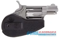 North American Arms Mini-Revolver 22 LR 1.125" Stainless, Holster Grip - NEW (NAA22LRHG)