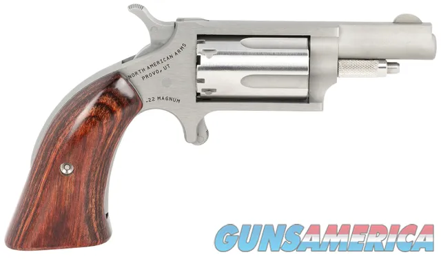 NAA Mini Revolver 22 WMR 1.63" 5 Round New (22MGBG)