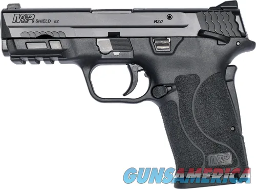 Smith & Wesson S&W SHIELD M2.0 M&P 9MM EZ BLACKENED SS/BLK THUMB SAFETY