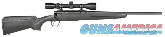 Savage Axis XP Compact 6.5 Creedmoor 4+1 20" Matte Black Weaver Scope NEW (57474)