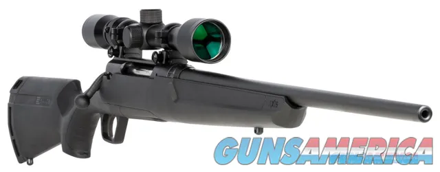 Savage Axis XP Compact 6.5 Creedmoor 4+1 20" Matte Black Weaver Scope NEW (57474)
