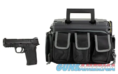 S&W M&P9 Shield EZ M2.0 9mm, Manual Safety, Plano X2 Range Bag (13938)