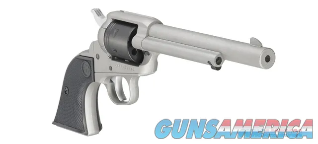 Ruger Wrangler Silver Cerakote 6.5" 6 Shot New (2037)