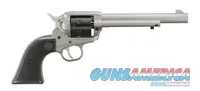 Ruger Wrangler Silver Cerakote 6.5" 6 Shot New (2037)