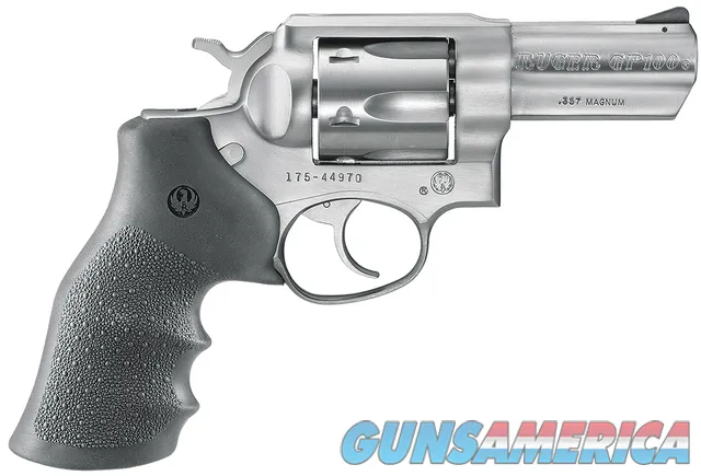 Ruger GP100 357 Magnum, 3" Barrel, 6-Round, Satin Stainless NEW (1715)