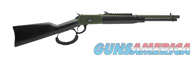 Rossi R92 Carbine 357 Mag, 8+1, 16.5" Moss Green Cerakote New (9235716B3TB) 