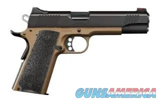 Kimber KIMBER 1911 LW SARGE 45 ACP, FDE & BLACK, 5" NEW (3700773)