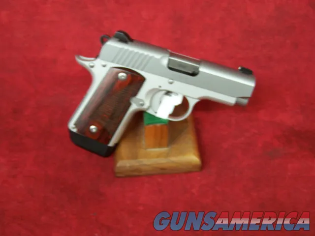 Kimber Micro 9 Stainless Rosewood 9mm 3.15