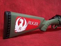 Ruger American Predator 6.5 Creedmoor 3+1 22" Threaded Moss Green Matte Black Right Hand W/Scope Rail (26973)