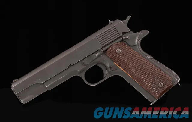 Remington Rand 1911A1 .45ACP - 1943, FACTORY, HOLSTER, vintage firearms inc