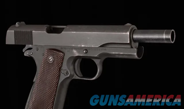 Remington Rand 1911A1 .45ACP - 1943, FACTORY, HOLSTER, vintage firearms inc