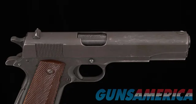 Remington Rand 1911A1 .45ACP - 1943, FACTORY, HOLSTER, vintage firearms inc