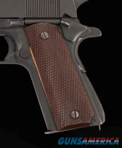 Remington Rand 1911A1 .45ACP - 1943, FACTORY, HOLSTER, vintage firearms inc