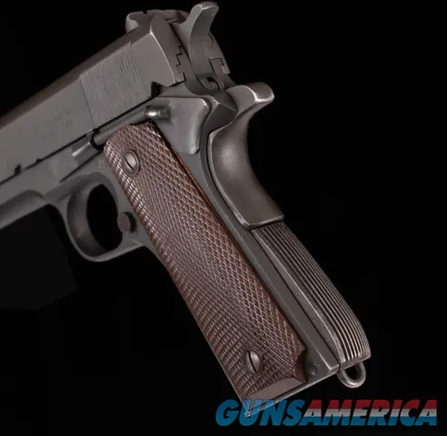 Remington Rand 1911A1 .45ACP - 1943, FACTORY, HOLSTER, vintage firearms inc