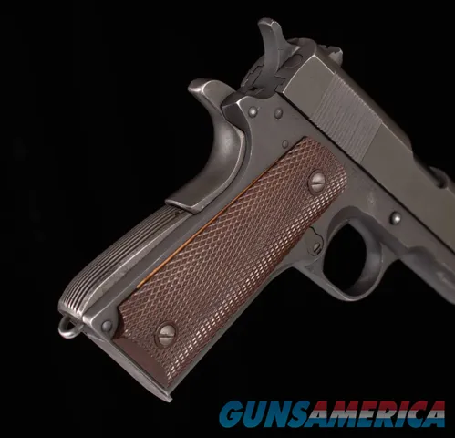 Remington Rand 1911A1 .45ACP - 1943, FACTORY, HOLSTER, vintage firearms inc