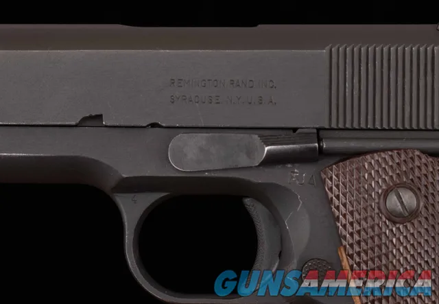 Remington Rand 1911A1 .45ACP - 1943, FACTORY, HOLSTER, vintage firearms inc