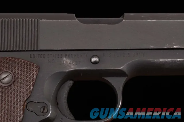 Remington Rand 1911A1 .45ACP - 1943, FACTORY, HOLSTER, vintage firearms inc