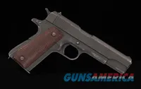 Remington Rand 1911A1 .45ACP - 1943, FACTORY, HOLSTER, vintage firearms inc