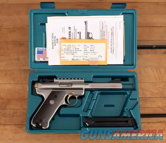 Ruger MKII Competition Target .22LR -2004 ATHENS OLYMPICS vintage firearms inc