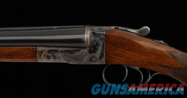 HUNTER ARMS FULTON – BOXLOCK, 99% FACTORY CASE COLOR, vintage firearms inc