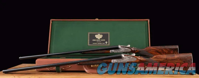 Arrieta Model 931 16 Ga. - STUNNING TRUE PAIR, BEST, vintage firearms inc