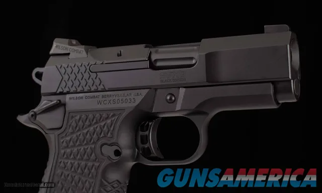 Wilson Combat 9mm - SFX9, 3.25", 10-RD, VFI SIGNATURE, BLACK EDITION, VFI