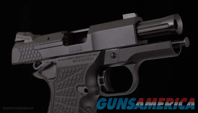 Wilson Combat 9mm - SFX9, 3.25", 10-RD, VFI SIGNATURE, BLACK EDITION, VFI