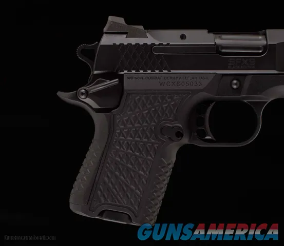 Wilson Combat 9mm - SFX9, 3.25", 10-RD, VFI SIGNATURE, BLACK EDITION, VFI