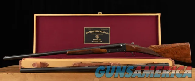 Winchester Model 21 - CODY LETTER, 2 BARRELS, PROVENANCE, vintage firearms inc