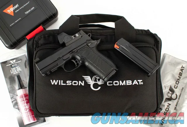 Wilson Combat SFX9, 9mm - VFI SERIES, BLACK EDITION, SRO, vintage firearms inc