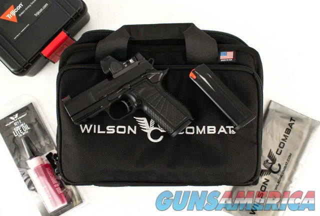 Wilson Combat SFX9 9mm - SRO, 3.25” BARREL, LIGHTRAIL, vintage firearms inc