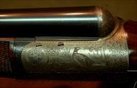 John Dickson and Sons Round Body 12ga. – RARE GAME SCENE ENGRAVED
