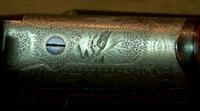 John Dickson and Sons Round Body 12ga. – RARE GAME SCENE ENGRAVED