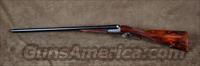 John Dickson and Sons Round Body 12ga. – RARE GAME SCENE ENGRAVED