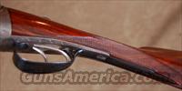 John Dickson and Sons Round Body 12ga. – RARE GAME SCENE ENGRAVED