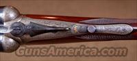 John Dickson and Sons Round Body 12ga. – RARE GAME SCENE ENGRAVED