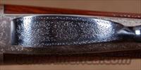 John Dickson and Sons Round Body 12ga. – RARE GAME SCENE ENGRAVED