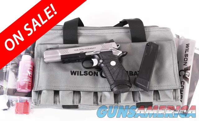 Wilson Combat 9mm  EDC X9L, VFI SIGNATURE, STAINLESS STEEL, MAGWELL, vintage firearms inc